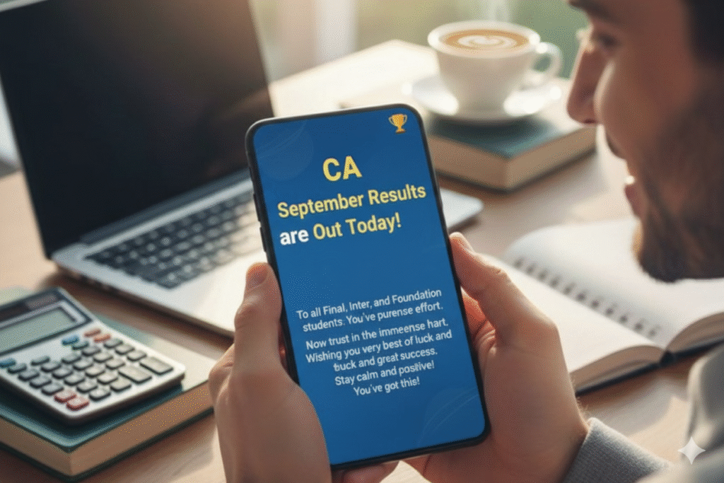 icai ca sep 2025 results out