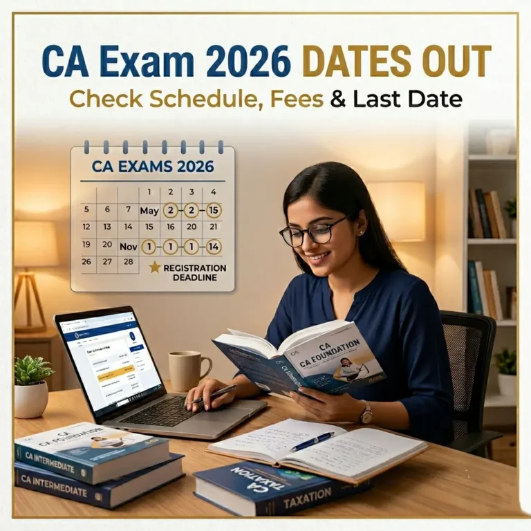 ICAI exam dates